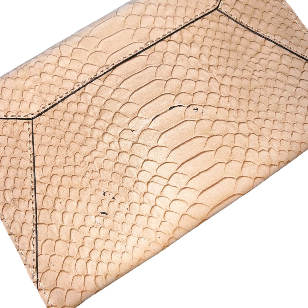 Loeffler Randall Python Envelope Clutch Wallet - image 4